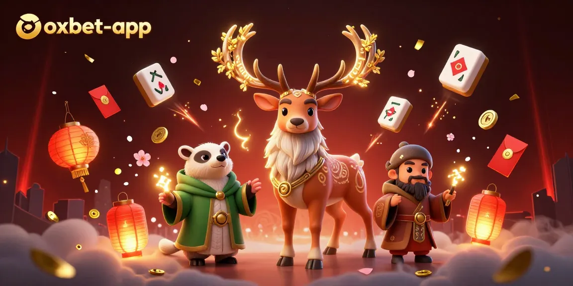 Experience the magic of oxbet-app with engaging characters and dynamic casino elements.