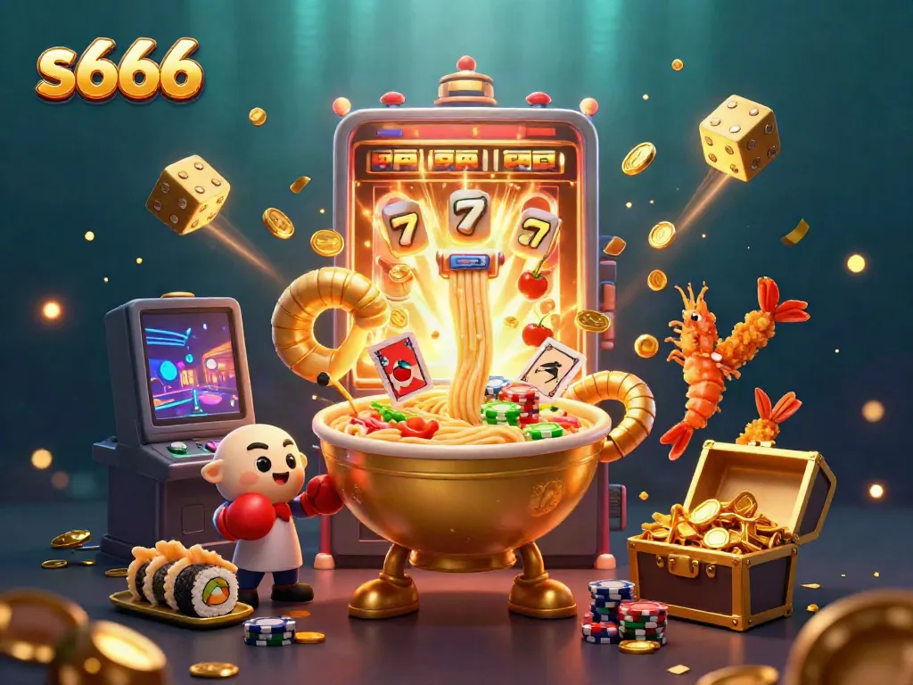 S666 delivers exhilarating casino thrills with dynamic slots, games, and vibrant illustrations.