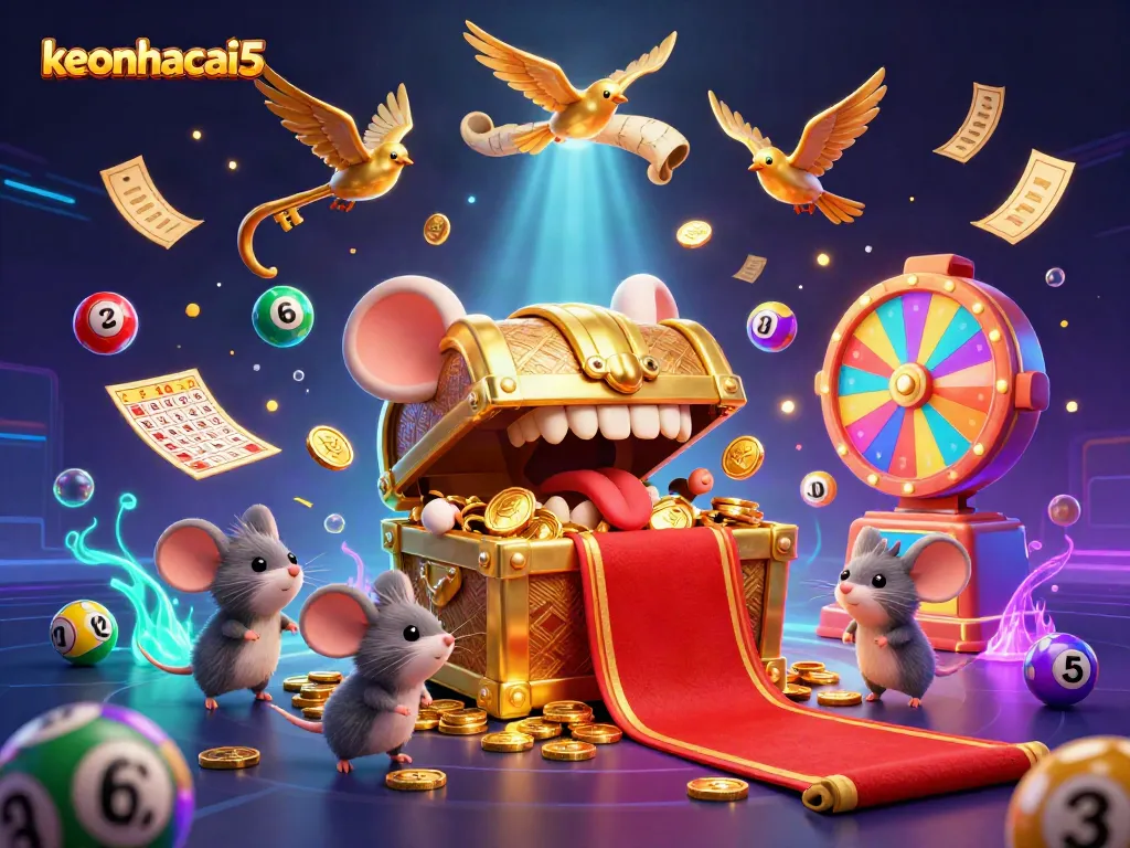 Engage in exciting games at keonhacai5 with dynamic lottery elements and treasure-filled adventures.