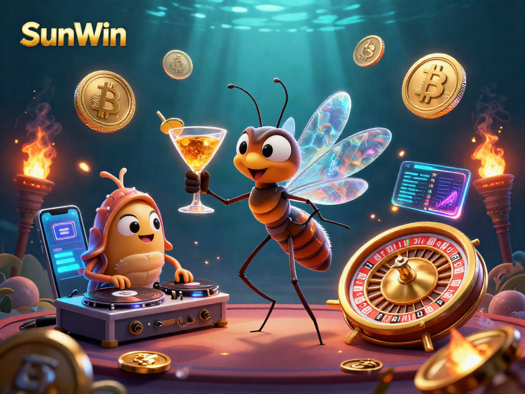 Engage with SunWin and enjoy thrilling casino action with 3D cartoon characters in a vibrant atmosphere.