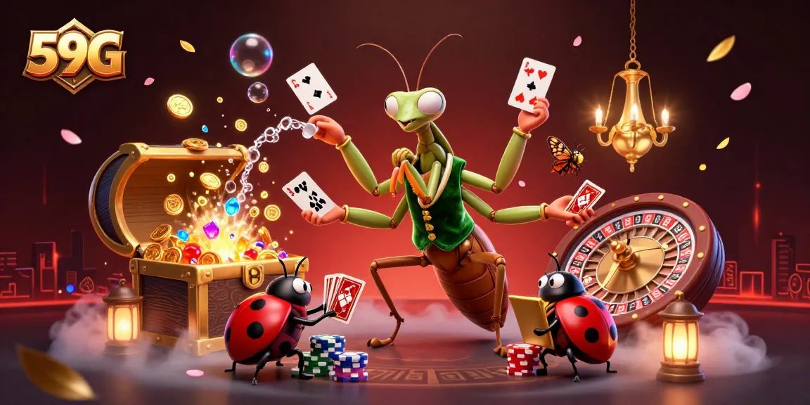 Experience the excitement of 59G casino with vibrant games, lively characters, and thrilling dynamics.