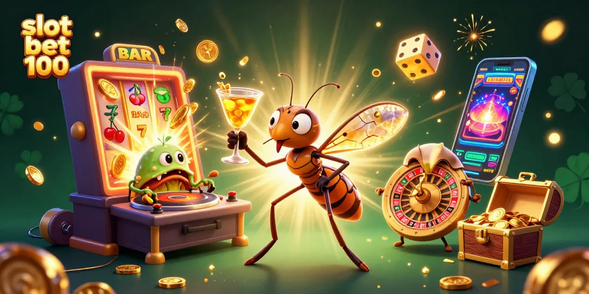 Raih kemenangan dengan slot bet 100 dalam ilustrasi kasino yang memukau dan dinamis.
