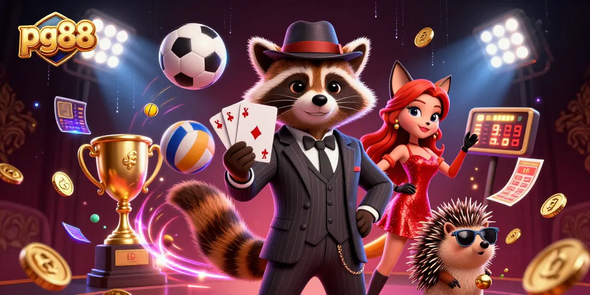 Play dynamic games and win big with pg88's unique casino experience featuring charming characters.