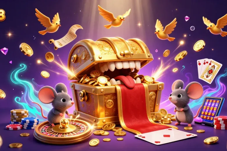 Experience the thrill of mb88 while spinning slot reels and collecting golden treasures.