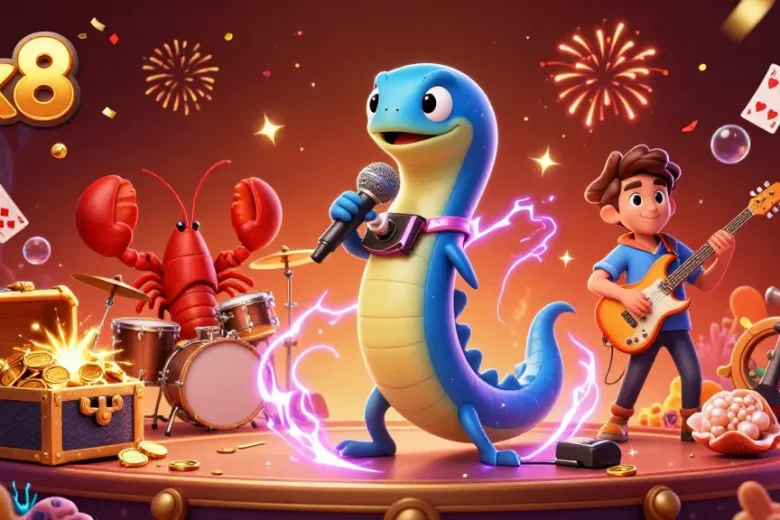Spin big wins with bk8's electrifying underwater casino adventure featuring passionate performers.